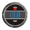 Truck Voltmeter Smart Teltek Gauge Blue