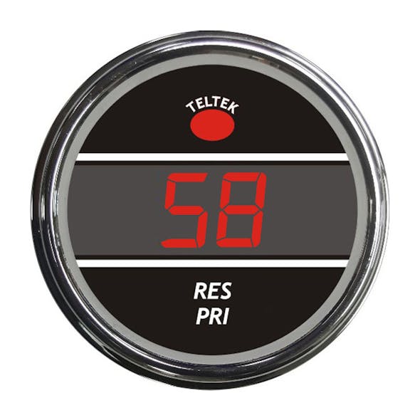 Truck Reservoir Primary Smart Teltek Gauge Red