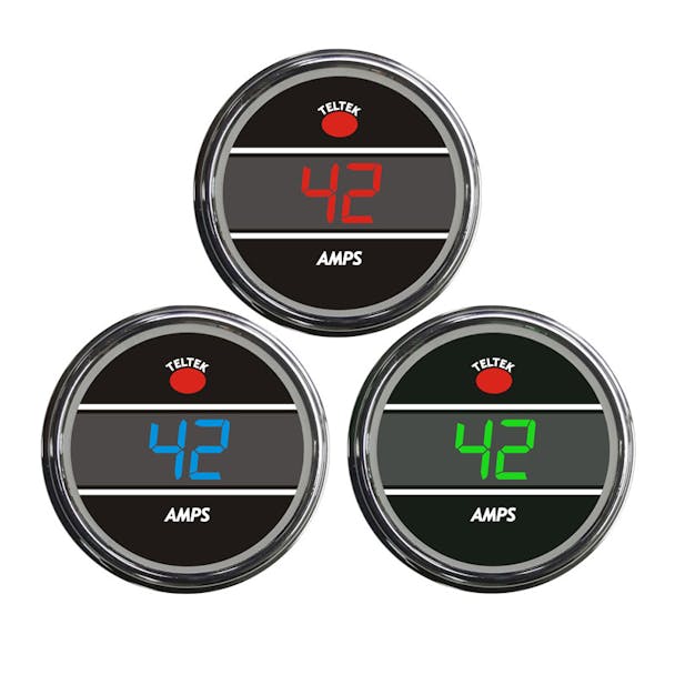 Truck Amp Meter Smart Teltek Gauge