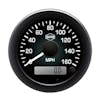 Semi Truck 3 3/8" Electric Speedometer Kit - Backlight