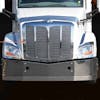 Peterbilt 579 Grill Surround Trim (Installed)