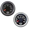 Semi Truck Pyrometer Gauge By ISSPRO - chrome and black