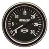 Semi Truck 3 3/8"Electric Tachometer Gauge By ISSPRO - 3k chrome
