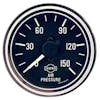 Semi Truck 2 1/16" Mechanical Air Pressure Gauge By ISSPRO - chrome
