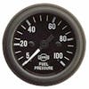 Semi Truck Mechanical Fuel Pressure Gauge By ISSPRO - black