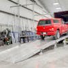 Aluminum Portable Yard Ramps System By Heavy Duty Ramps - Truck On Ramp