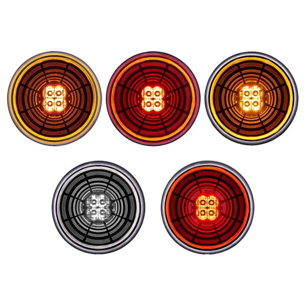 2" 4 LED Clearance Marker Abyss Light