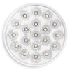 4" Round 19 LED Dual Color Red STT And Green Marker Light - Off