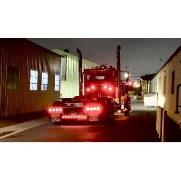 45" Wide Universal Rear T-Bar & Panel With 4" & 2" Light Cutouts (Wide Angle)