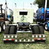 Universal Rear T-Bar & Panel With Light Cut Outs By Iowa Customs - On Truck 2