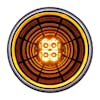 4" Round Turn Signal Abyss Light (Amber/Clear)