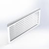 International 4700 (1989 - 2001) Louvered Front Grill (Angled View)