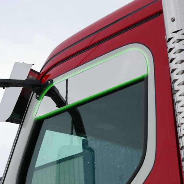 Western Star 49X Stainless Steel Chop Top Window Trim