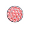 4" Round Dual Revolution Breast Cancer Awareness Pink/Red Stop Tail Turn Combo Light - Red