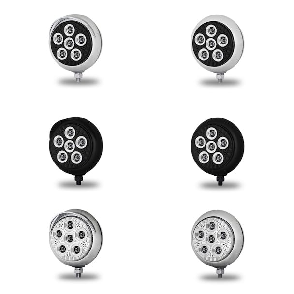 5" Round Spot Beam Legacy Series LED Work Light - All Types