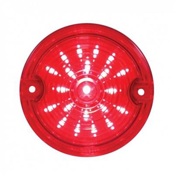 Harley Davidson Dual Function 21 LED Red Signal Light With 1157 Plug - On