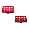 Harley Davidson Red 8 LED Fender Tip Light - Both