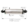 SAF Holland FW 5th Wheel Air Cylinder XA11699 XA-11699 (Dimensions)