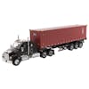 Kenworth T880 SFFA 40" Sleeper & 40' Dry Goods Sea Container Replica 1/50 Scale - Default