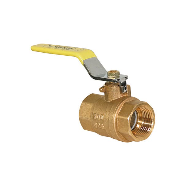 1 1/4" Brass Body Ball Valve