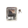 Stainless Steel Rotary Single Point Locking Paddle Latch - 1