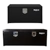 18x18x36 Inch Black Steel Underbody Truck Box With Paddle Latch - 1
