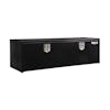 18x18x60 Inch Black Steel Underbody Truck Box - 1