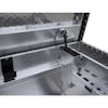 Diamond Tread Aluminum Pickup Truck Tool Box Close Up Right View
