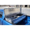 Diamond Tread Aluminum Pickup Truck Tool Box Close Up Truck