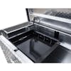 Diamond Tread Aluminum Pickup Truck Tool Box Close Up Left View