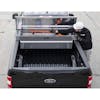 Matte Black Diamond Tread Aluminum Pickup Truck Tool Box On Truck