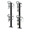 Lockable Trimmer Trailer Rack With Padlocks - 2 Position Locked