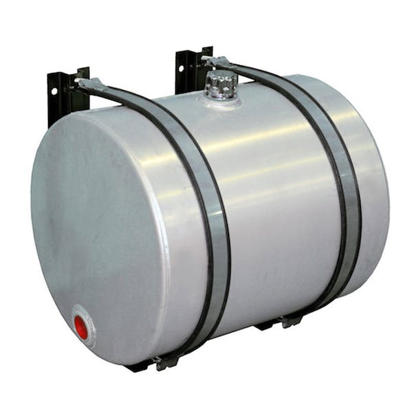 Side Mount Cylindrical Hydraulic Reservoir Tank Assembly - 50 gal