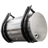 Side Mount Cylindrical Hydraulic Reservoir Tank Assembly - back