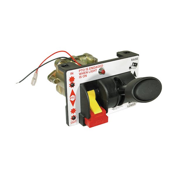 Single Lever Air Control Valve PTO Pump - 1