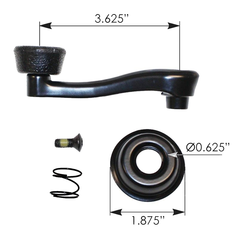 Kenworth Window Crank Kit K294370 M045 - Raney's Truck Parts