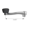 Peterbilt Window Crank 2018484 - Dimensions