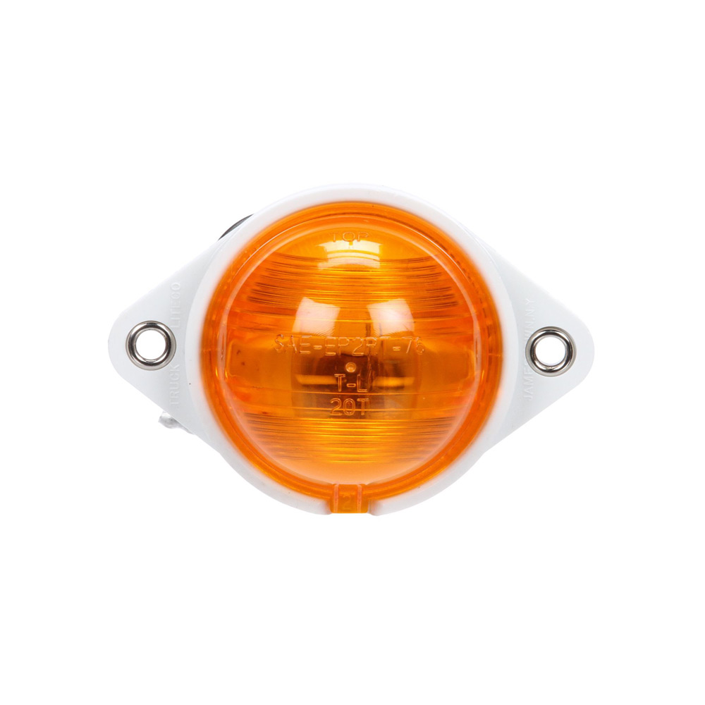 Incandescent Amber Round Side Turn Signal Light 20316Y - Raney's
