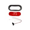 2.5" x 6.5" Oval Super 60 Red LED Stop, Turn & Tail Light - Included