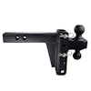 2" Heavy Duty Adjustable 4" Drop Hitch By BulletProof Hitches - Side