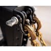 5/8" Towing Chain Shackles By BulletProof Hitches - Both Shackles and Chains Close Up