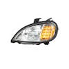 Freightliner Columbia Chrome Full LED Headlight 2001-2020 Driver Light On