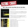2" Heavy Duty Adjustable 14" Drop Hitch By BulletProof Hitches - Sizing Chart