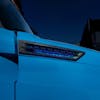 Freightliner Cascadia Hood LED Air Intake Grille - Blue