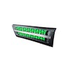 Freightliner Cascadia Hood LED Air Intake Grille - Green 1