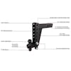2.5" Heavy Duty Adjustable 10" Drop Hitch By BulletProof Hitches - Diagram