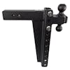 2.5" Heavy Duty Adjustable 14" Drop Hitch By BulletProof Hitches - Side