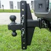 2.5" Extreme Duty Adjustable 4" & 6" Offset Hitch By BulletProof Hitches - Installed