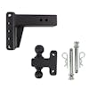 3" Heavy Duty Adjustable 4" Drop Hitch By BulletProof Hitches - Kit