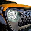 9" Round JL Series Black LED Headlight 6